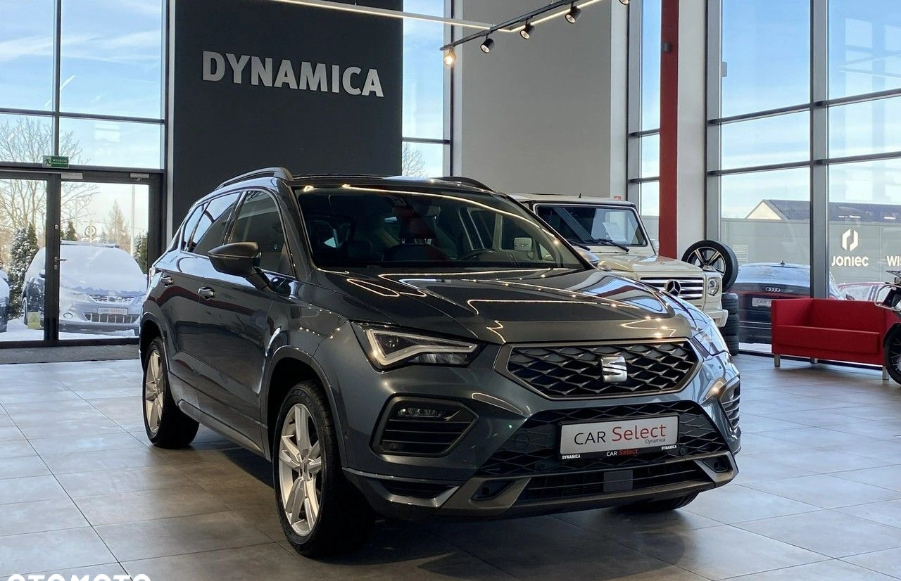 samochody osobowe Seat Ateca cena 121900 przebieg: 75700, rok produkcji 2021 z Otmuchów